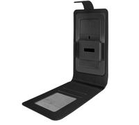 Custodia verticale nera Avizar per smartphone da 3,8" a 4,3"