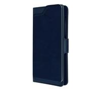 Custodia a Portafoglio Avizar Blu Scuro per Smartphone da 5,3" a 5,5"
