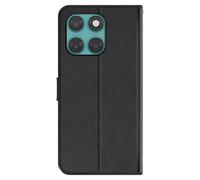 Avizar Custodia Vintage per Motorola Edge 60 Fusion Portafoglio, Nero
