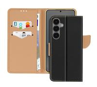 Avizar, Custodia Wallet in Pelle Saffiano per Galaxy S25 Plus