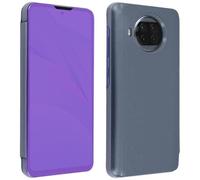 Avizar - Custodia Xiaomi Mi 10t Lite Sportellino Translucido Specchio Con Supporto Viola