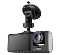 Avizar, Dashcam parabrezza anteriore posteriore interno 1080p LED 2 pollici