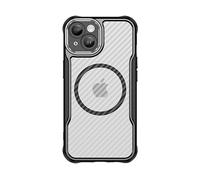 Avizar Custodia iPhone 13 MagSafe Carbon Antiurto, Nero
