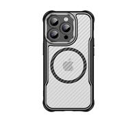 AVIZAR Defender carbon mag COVER per Apple iPhone 15 Pro Max, Nero