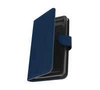 Custodia Smartphone 4,81 e 5,3 pollici Portafoglio Cover Scorrevole - Blu notte
