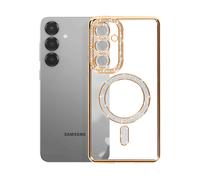 AVIZAR Diamante COVER per Samsung Galaxy S25, Dorato
