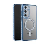AVIZAR Diamante COVER per Samsung Galaxy S25 Plus, Blu
