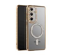 AVIZAR Diamante COVER per Samsung Galaxy S25 Plus, Dorato