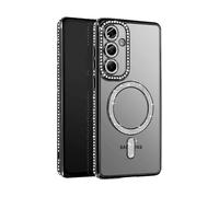 AVIZAR Diamante COVER per Samsung Galaxy S25 Plus, Nero