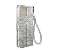 AVIZAR Disco glam edition CUSTODIA per Apple iPhone 14 Pro, Argento
