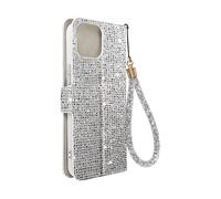 AVIZAR Disco glam edition CUSTODIA per Apple iPhone 15 Plus, Argento