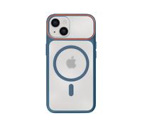 AVIZAR Dual material shield COVER per Apple iPhone 14 / iPhone 13, Blu