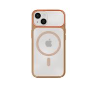 AVIZAR Dual material shield COVER per Apple iPhone 14 / iPhone 13, Marrone