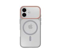 AVIZAR Dual material shield COVER per Apple iPhone 16, Grigio