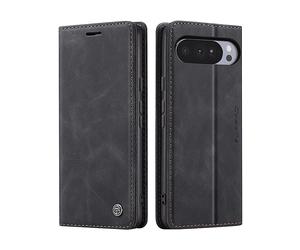 AVIZAR Dux Portafoglio CUSTODIA A LIBRO per Google Pixel 10 / 10 Pro, Nero