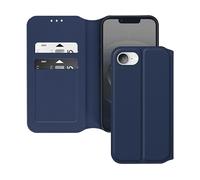 AVIZAR Edizione classica CUSTODIA A LIBRO per Apple iPhone 16e, Blu