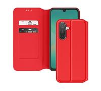 Avizar Custodia per Samsung Galaxy A26 con porta carte e supporto video, Rosso