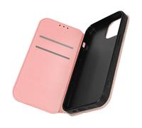 AVIZAR Elec CUSTODIA A LIBRO per Apple iPhone 15 Plus, Rosa