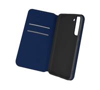 Custodia Samsung Galaxy S22 Portafoglio Funzione Supporto Video Blu
