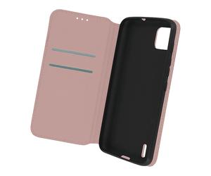 AVIZAR Elec CUSTODIA per Wiko Y62 Plus, Rosa champagne