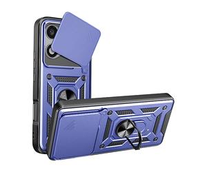 AVIZAR Elite carbon COVER per Honor 400 Lite, Blu