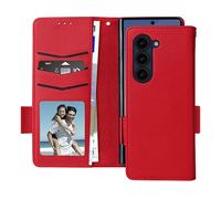 AVIZAR Essential CUSTODIA per Samsung Galaxy Z Fold 6, Rosso