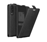 AVIZAR ESSENTIAL SERIES CUSTODIA A LIBRO per Samsung Galaxy S25 Edge, Nero