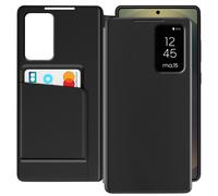 Avizar Estuche Ventana para Samsung Galaxy S25 Ultra con Cartera, Nero