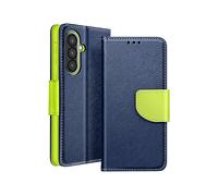 AVIZAR Fancy Portafoglio CUSTODIA A LIBRO per Samsung Galaxy A57, Blu notte
