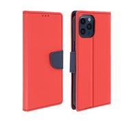 AVIZAR Fancy style CUSTODIA per Apple iPhone 12 Pro Max, Rosso