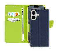 AVIZAR Fancy style CUSTODIA per Apple iPhone 16, Blu notte