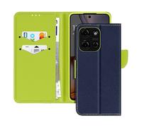 AVIZAR Fancy style CUSTODIA per Motorola Moto G75, Blu notte