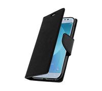 Custodia a libro nera Avizar Fancy Style per Samsung Galaxy J3 2017