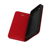 Custodia a libro in vera pelle serie First Class iPhone 5 / 5S / SE 2016 - Rossa