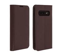 AVIZAR First class CUSTODIA per Samsung Galaxy S10 Plus, Marrone