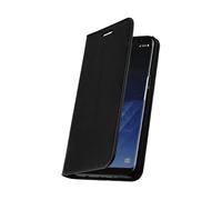 Avizar Custodia portafoglio in pelle Serie First Class per Samsung Galaxy S8 Nera