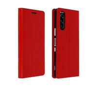 AVIZAR First class CUSTODIA per Sony Xperia 5, Rosso