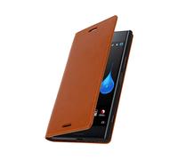 AVIZAR First class CUSTODIA per Sony Xperia XZ Premium, Camel