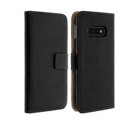 AVIZAR Flip book CUSTODIA per Samsung Galaxy S10e, Nero
