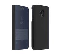 AVIZAR Flip Portafoglio CUSTODIA per Samsung Galaxy J3 2017, Nero