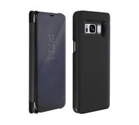 AVIZAR Flip Portafoglio CUSTODIA per Samsung Galaxy S8, Nero
