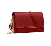 AVIZAR FOR YOU COLLECTION BORSA per Smartphone Universale fino a 7 pollici, Rosso