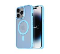 AVIZAR Frost color COVER per Apple iPhone 14 Pro Max, Blu chiaro