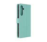 AVIZAR Garden wings edition CUSTODIA A LIBRO per Samsung Galaxy A55, Turchese