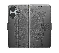 AVIZAR Garden wings edition CUSTODIA A LIBRO per Xiaomi Redmi 13, Nero