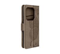 AVIZAR Garden wings edition CUSTODIA per Xiaomi Redmi Note 13 Pro, Marrone scuro