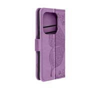 AVIZAR Garden wings edition CUSTODIA per Xiaomi Redmi Note 13 Pro, Viola chiaro