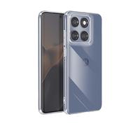 Avizar Custodia per Motorola Edge 60 Fusion Silicone Flessibile, Trasparente