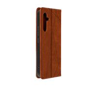 AVIZAR GEOMATRIX CUSTODIA per Samsung Galaxy A54 5G, Marrone chiaro