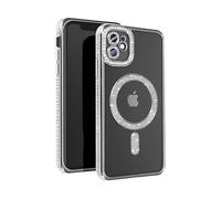 AVIZAR GLAMOR GUARD COVER per Apple iPhone 11, Argento